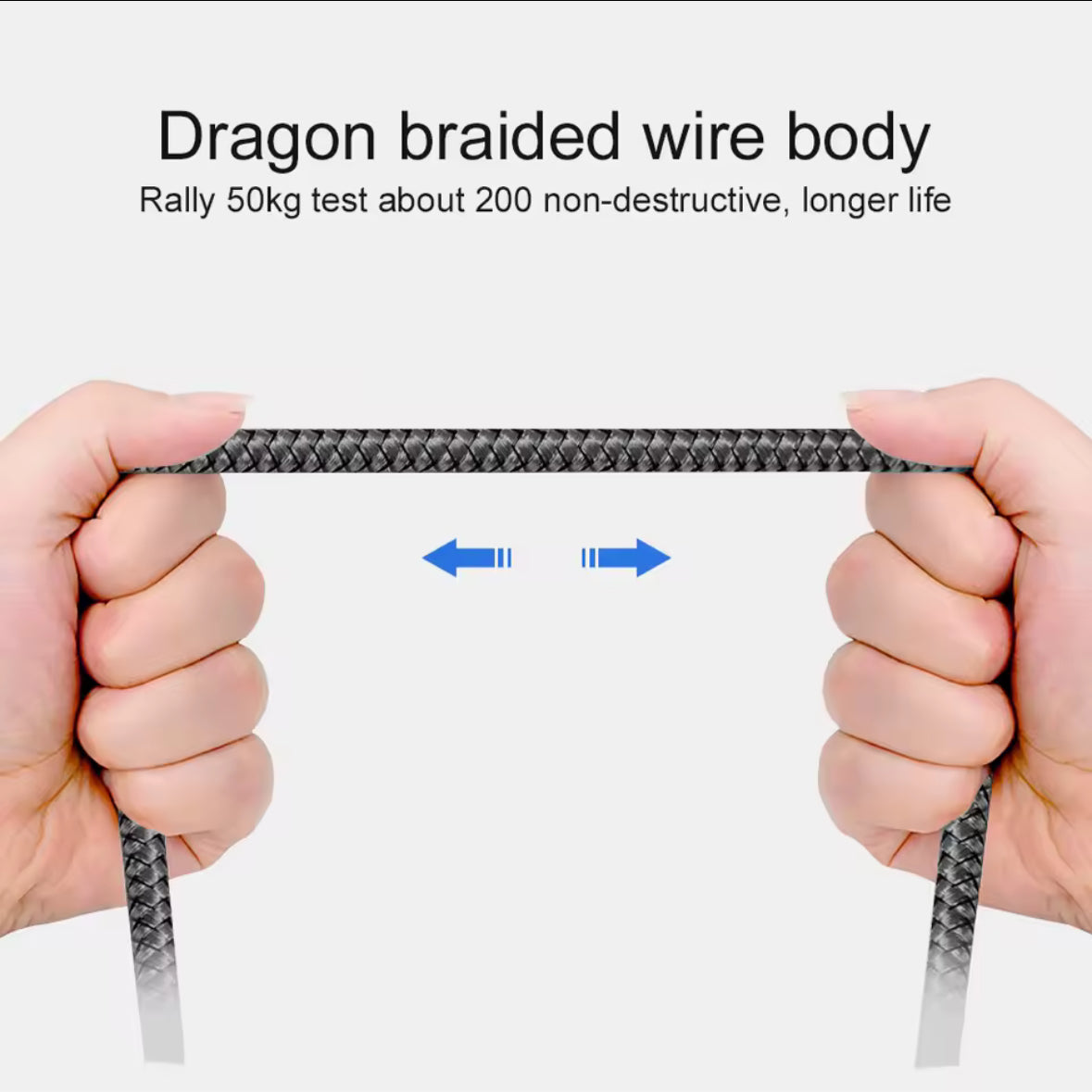 1M Fast charging USB-C charging cable