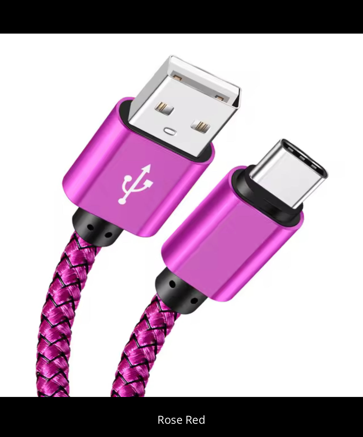 1M Fast charging USB-C charging cable
